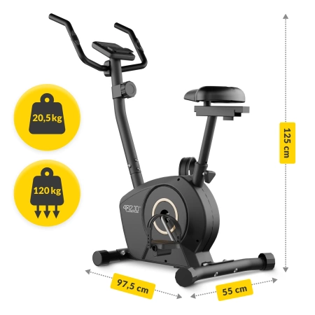 Bicicletă staționară magnetică pliabilă MY-FLOW