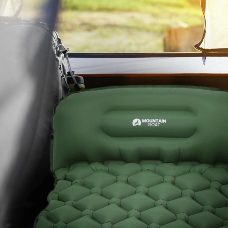 Saltea turistică gonflabilă pentru o persoană auto-umflabilă MOUNTAIN GOAT