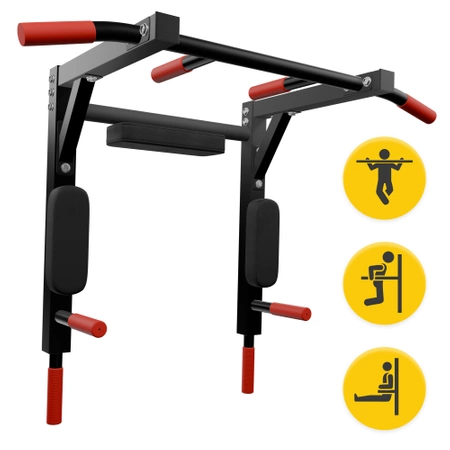 Bară de tracțiune 2 în 1 montată pe perete