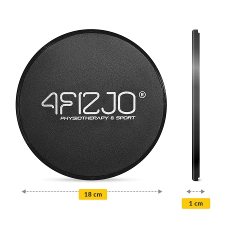 Discuri de alunecare pentru exerciții SLIDE, 2 buc.