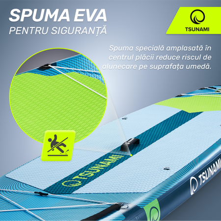 Placă SUP PRO TSUNAMI paddle board 350 cm T15