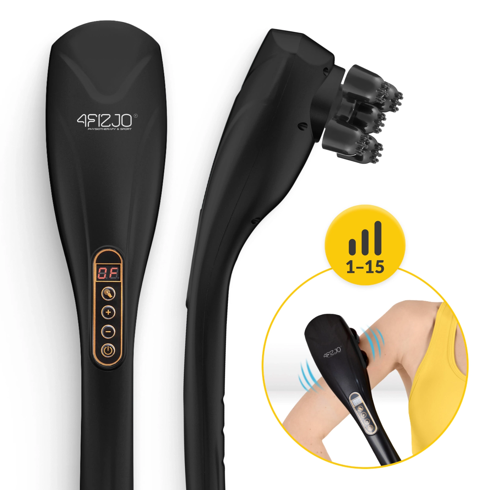 Masaj corporal portabil cu vibrații