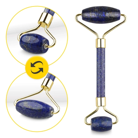 Roller facial natural din lazurit