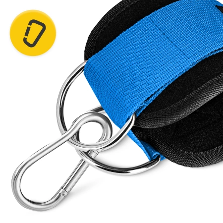 Benzi de antrenament pentru glezne pentru ridicarea greutăților 2 buc.