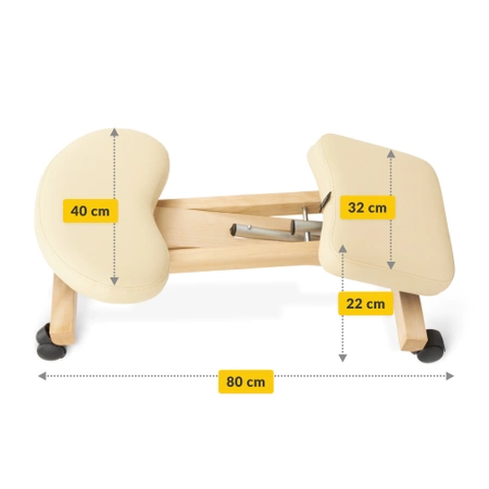 Scaun ergonomic cu suport pentru genunchi