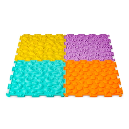 Covoraș ortopedic senzorial pentru copii 4 piese