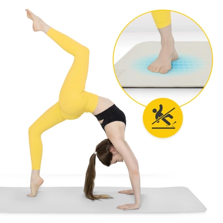 Saltea de exerciții TPE anti-alunecare 0,6 cm