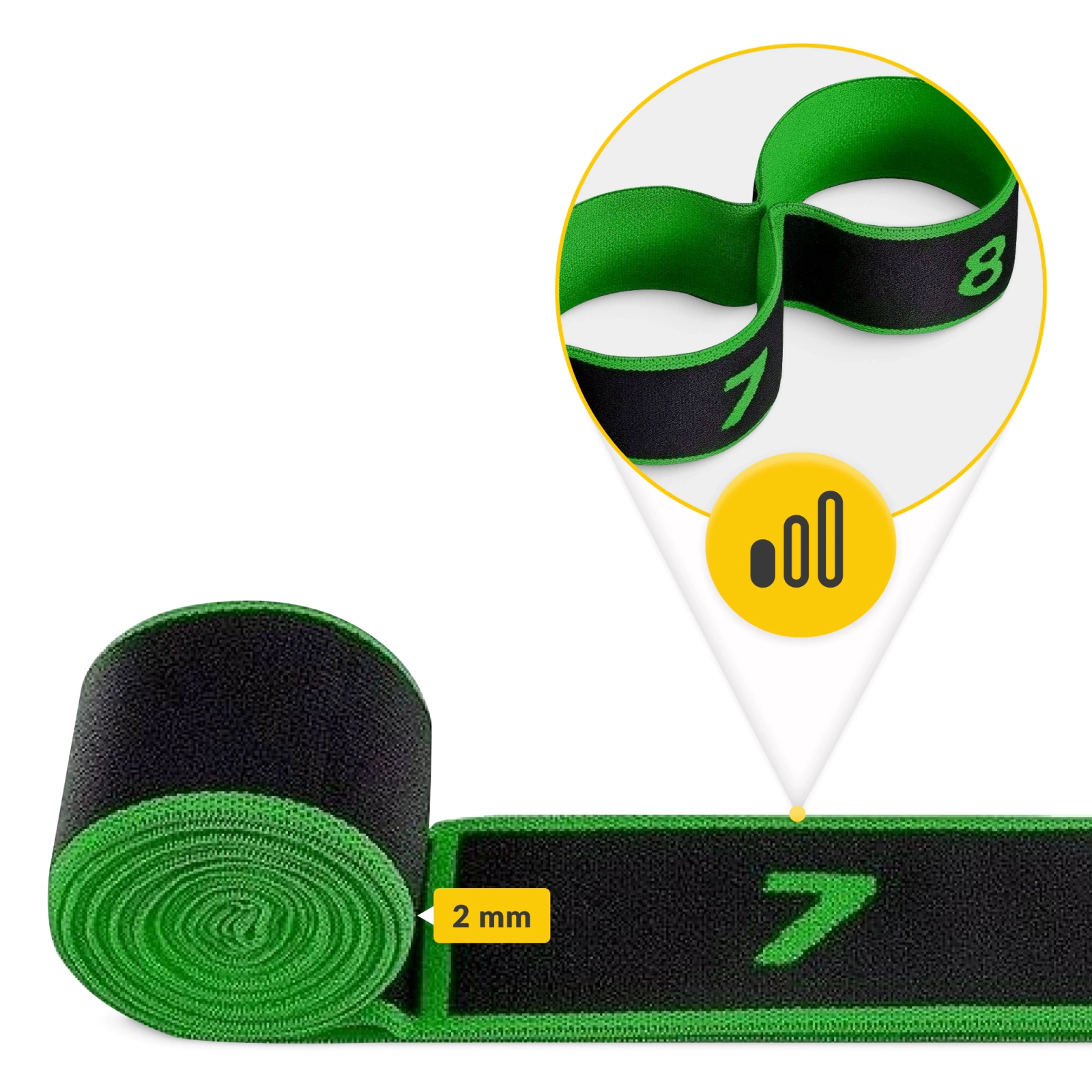 Bandă de gimnastică pentru întindere