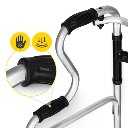 Balcon din aluminiu cu două funcții cu roți