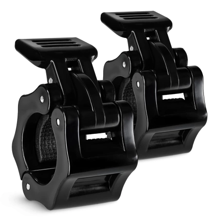 Cleme cu eliberare rapidă QR pentru gât de 25 mm 2 buc. - negru