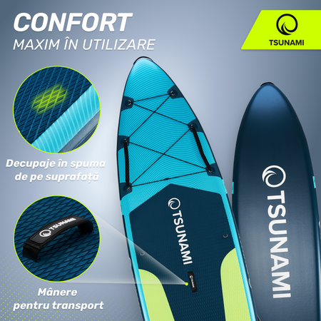 Placă SUP TSUNAMI Paddle Board 350 cm T14