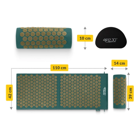 Covoraș clasică de presopunctură de mărime mare cu pernă XL