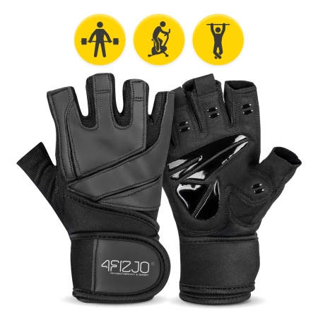 Mănuși de antrenament PRO cu susținere pentru încheietură mărimea M