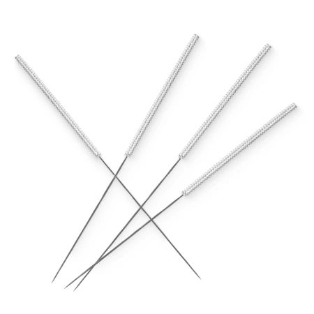 Ace de acupunctură cu ghid 100 buc. 0,3 x 40 mm