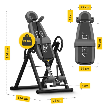 Bancă de exercitii, gravitațională