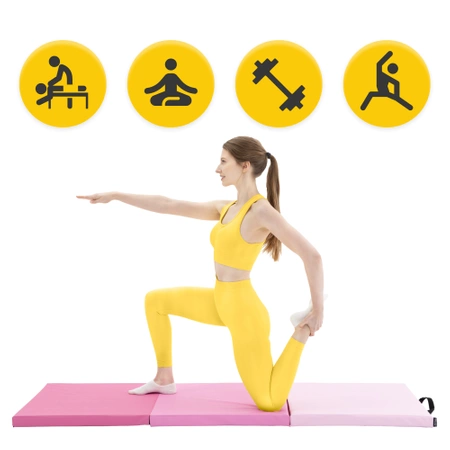 Saltea de gimnastică pliabilă