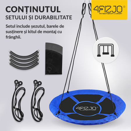 Leagăn de grădină pentru copii XL 110 cm