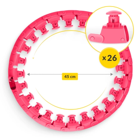 Hula Hop cu greutate și masaj
