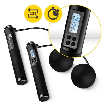 Coardă de sărit cu contor și bile