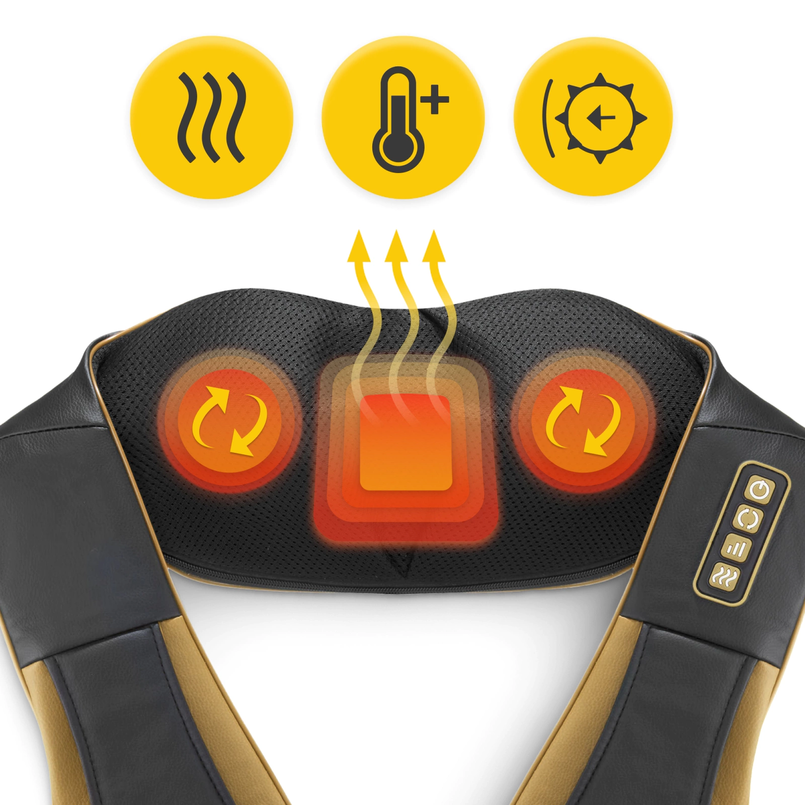 Masaj pentru gât și ceafă SHIATSU PRO+