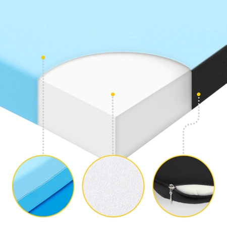 Saltea de gimnastică pliabilă