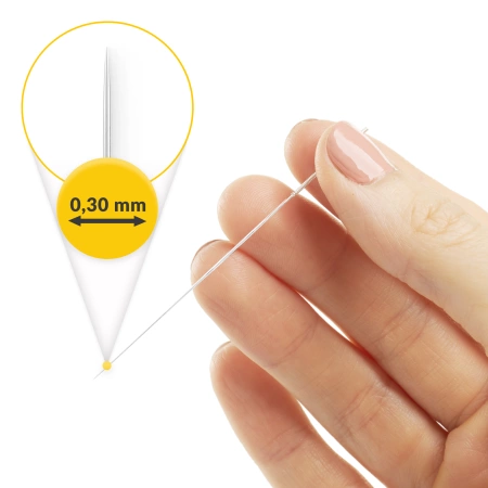 Ace de acupunctură cu ghid 100 buc. 0,3 x 50 mm