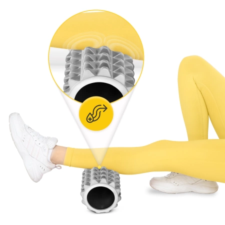 Role de masaj cu crampoane CROSSFIT EVA 33CM