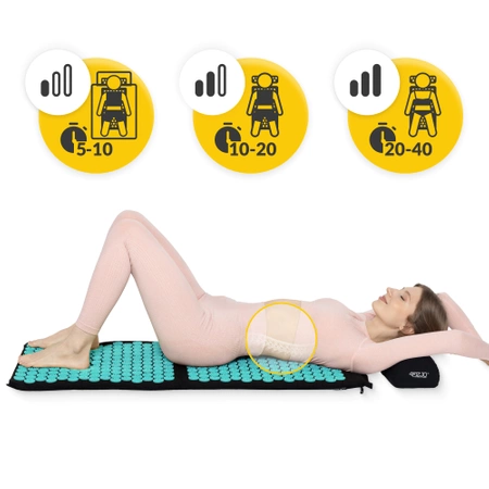 Covoraș clasică de presopunctură de mărime mare cu pernă XL