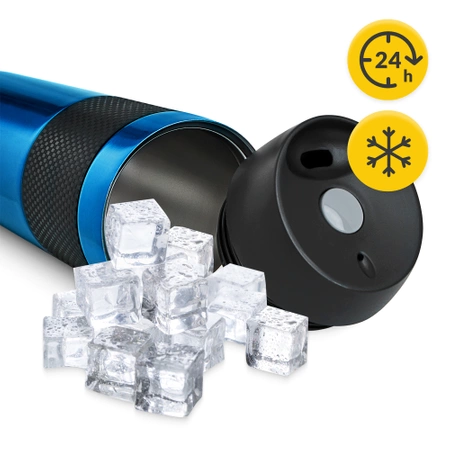 Cana termică Mountain Goat TRAVEL 450 ml albastră