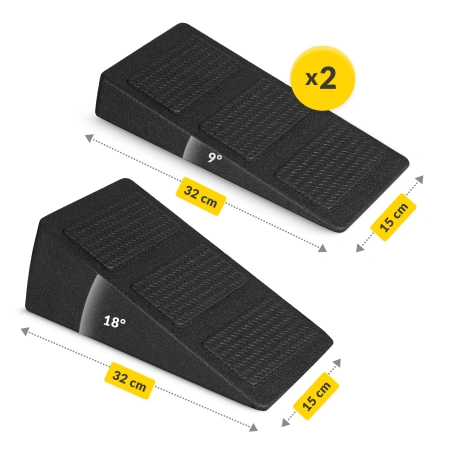 Platformă de întindere cu unghi reglabil SLANT BOARD 3 buc.