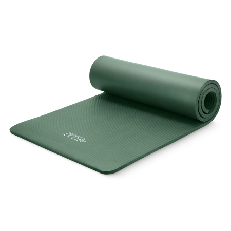 Saltea pentru fitness și yoga NBR 1 cm verde salvie