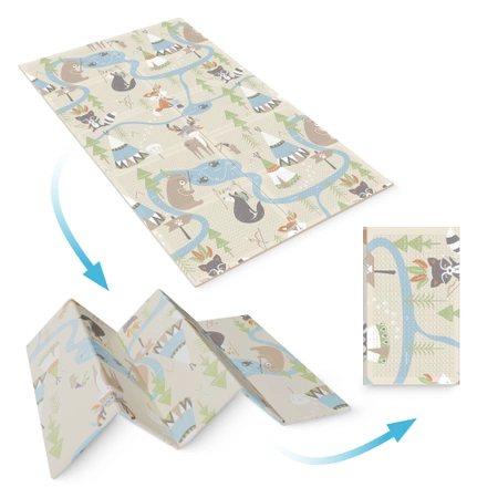 Covoraș educațional pliabil „Boho dream” 180 x 120 cm