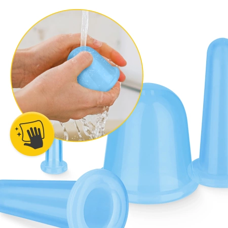 Bule faciale din silicon 5 buc.