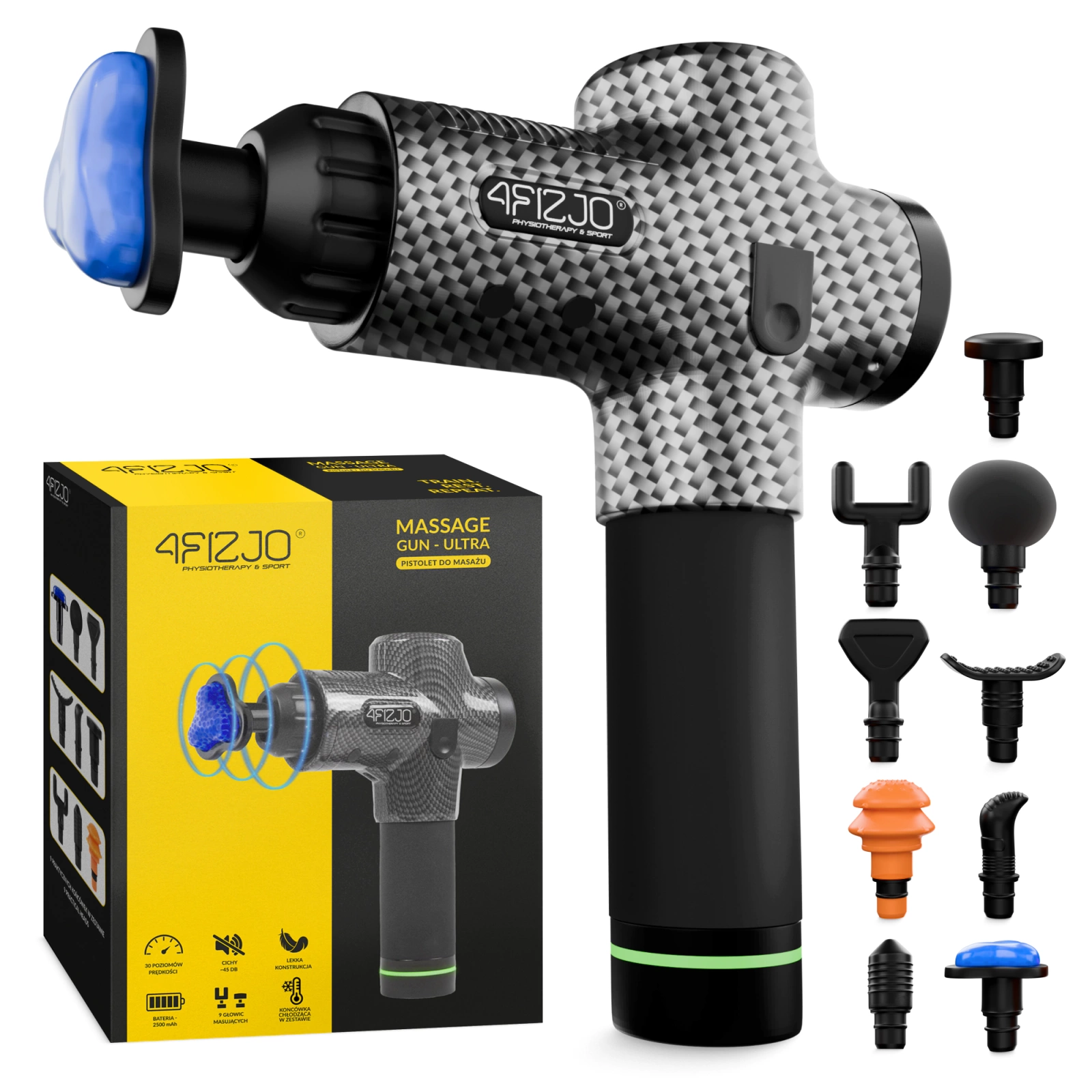 Pistol de masaj MASSAGE GUN ULTRA COOL EDITION