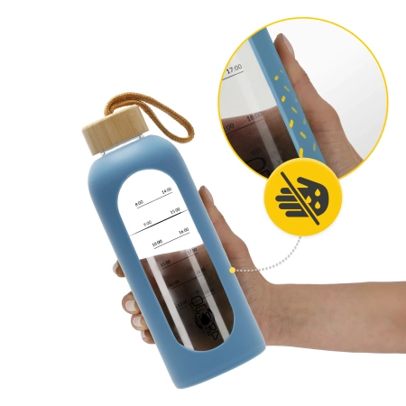 Sticlă pentru apă din sticlă, 750 ml