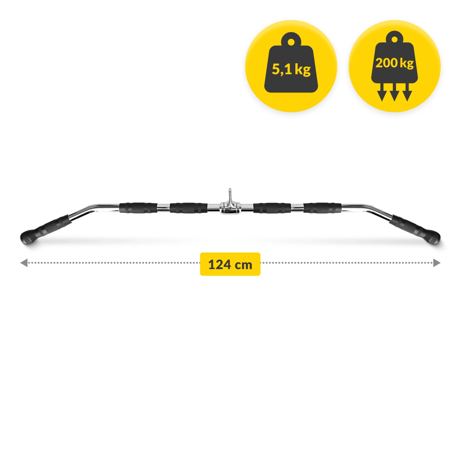 Bară lungă pentru tracțiuni