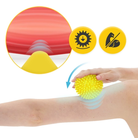Minge de masaj cu vârfuri 10 cm