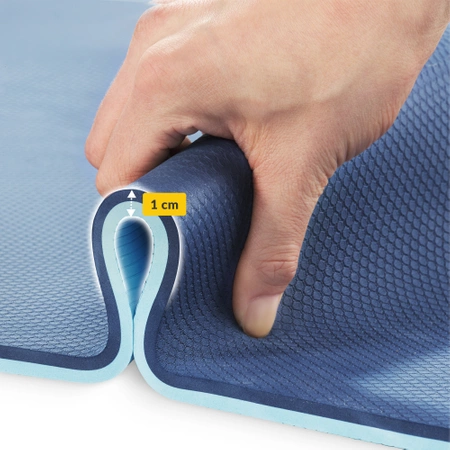 Saltea de exerciții TPE anti-alunecare 1 cm