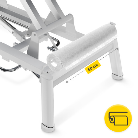 Covora medicală în rolă MED 60 cm x 50 m albă