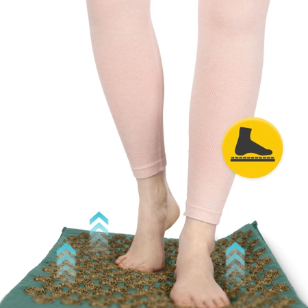 Saltea de acupresură ECO cu pernă și centură XL