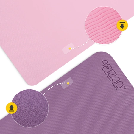 Saltea de exerciții TPE anti-alunecare 1 cm