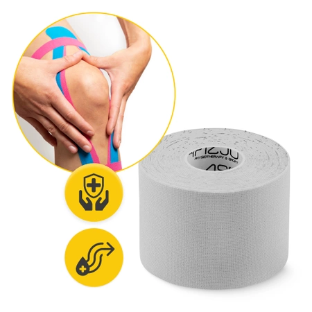 Bandă kinesiologică, Kinesio Tape, 5 cm x 5 m