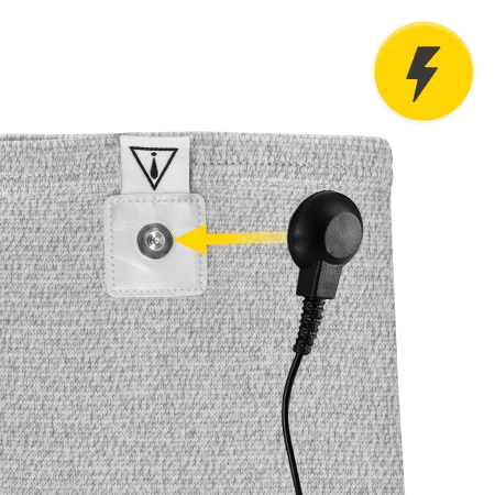 Bandă conductoare pentru electrostimularea genunchiului