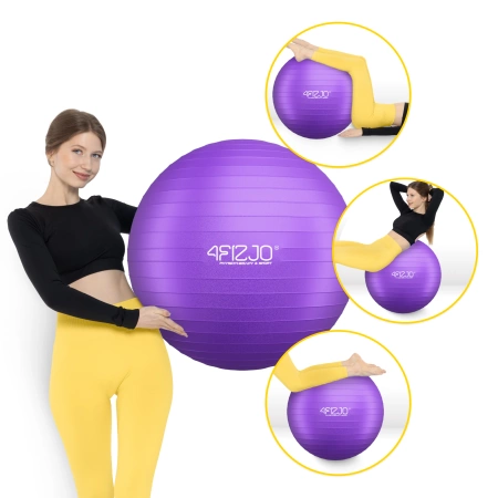 Minge gonflabilă de gimnastică pentru fitness 85 cm