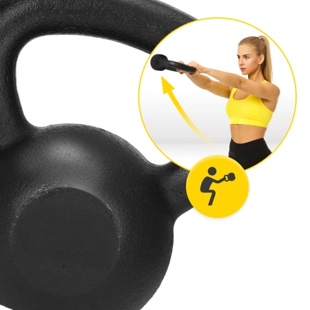 Kettlebell greutate din fontă 10 kg