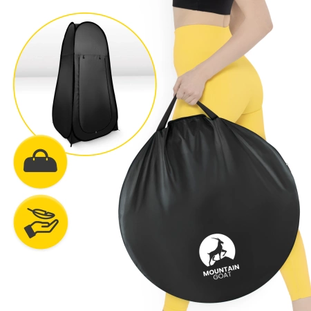 Cort pentru schimbat Mountain Goat negru