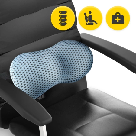 Pernă ortopedică lombară pentru scaun