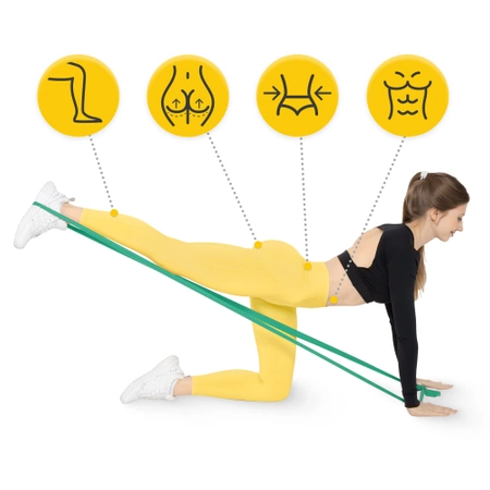 Bandă de reabilitare FLAT BAND 5-8 kg (3/7)