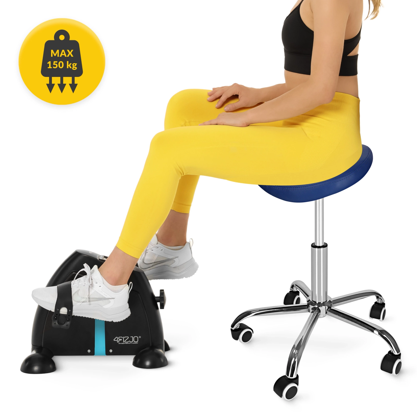 ERGO masaj - scaun pivotant tip șa