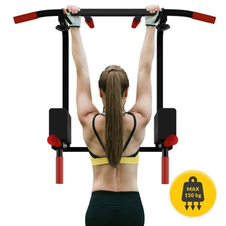 Bară de tracțiune 2 în 1 montată pe perete